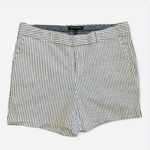 Banana Republic Seersucker Striped Shorts